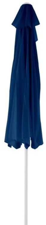 Umbrelă de grădină semicirculară-albastru închis-2,7m