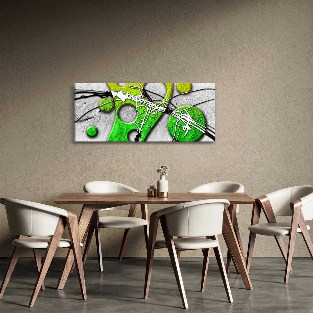 Tablou abstract (120x50 cm)