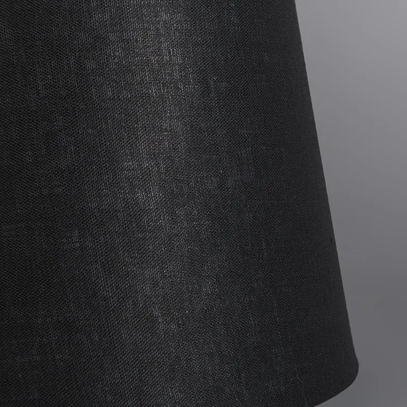 Abajur din in negru 25/16