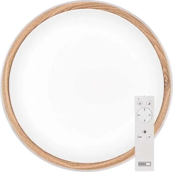 Plafonieră LED dimabilă ILVI LED/30W/230V 2700-6500K Ø 40 cm alb/bej+telecomandă