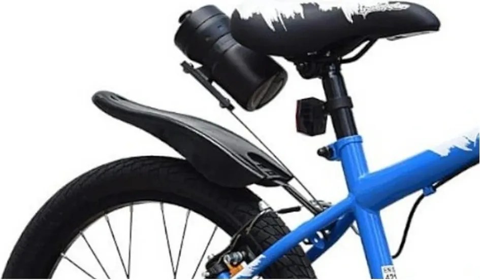 Bicicleta pentru copii NOVOKIDS™ Splend'Or Boom PRO Edition, Cu bidon pentru apa, Roti 20" inch, Maxim 50 kg, Cadru din otel, Roti ajutatoare