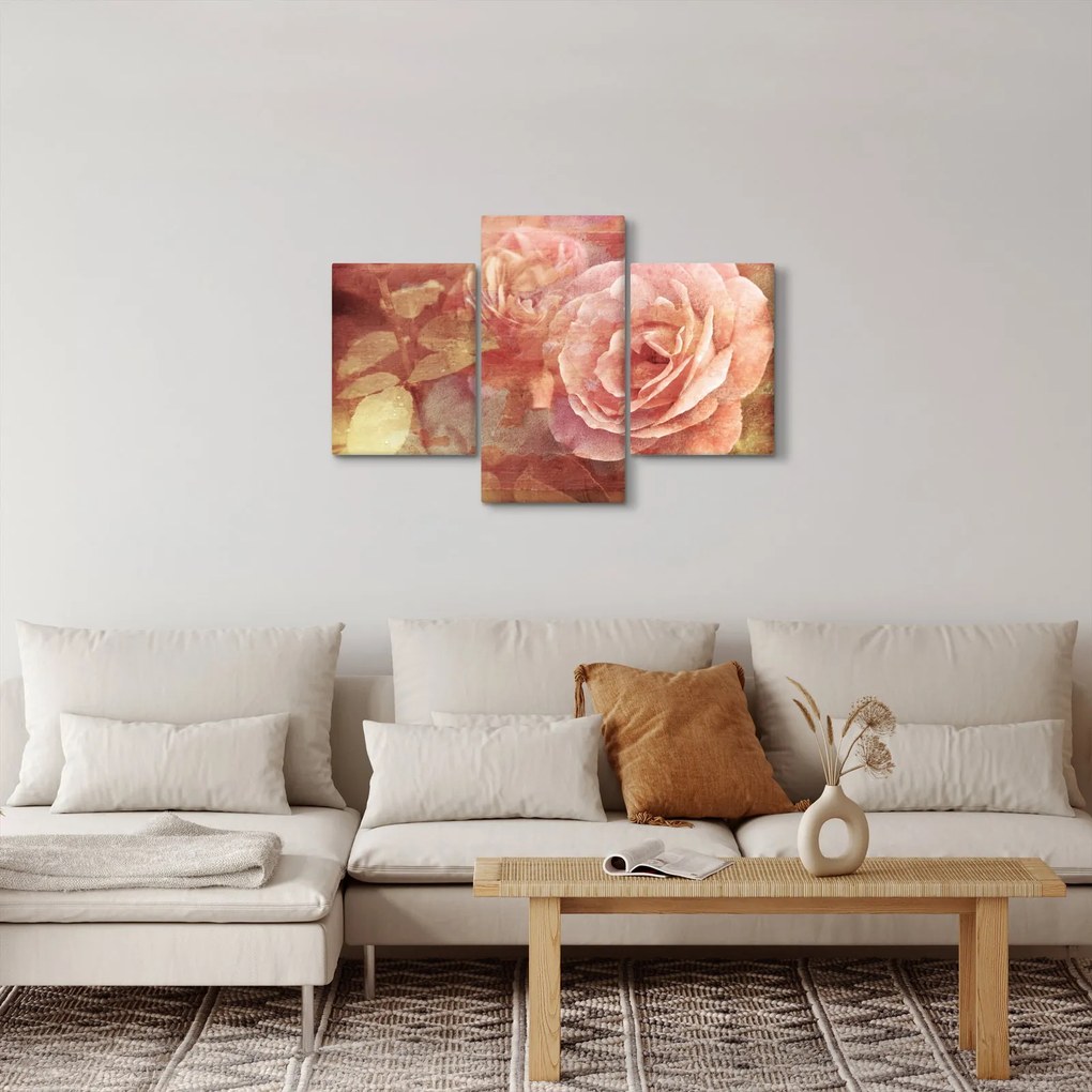 Tablou cu trandafir (90x60 cm)