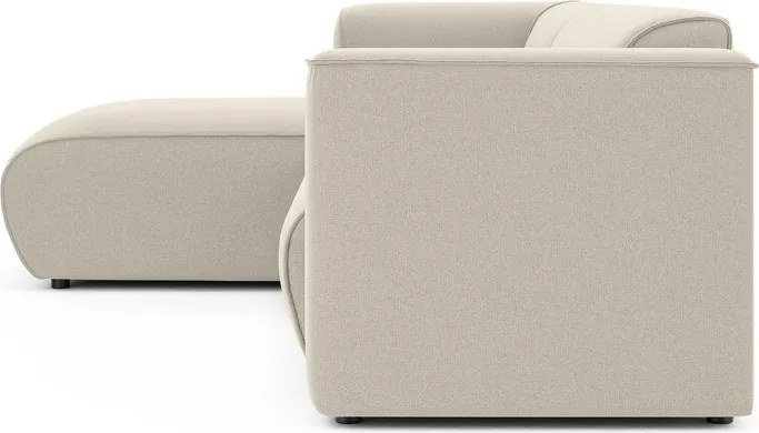 Colțar bej (cu colț pe partea stângă/cu șezlong) Merid – Ropez