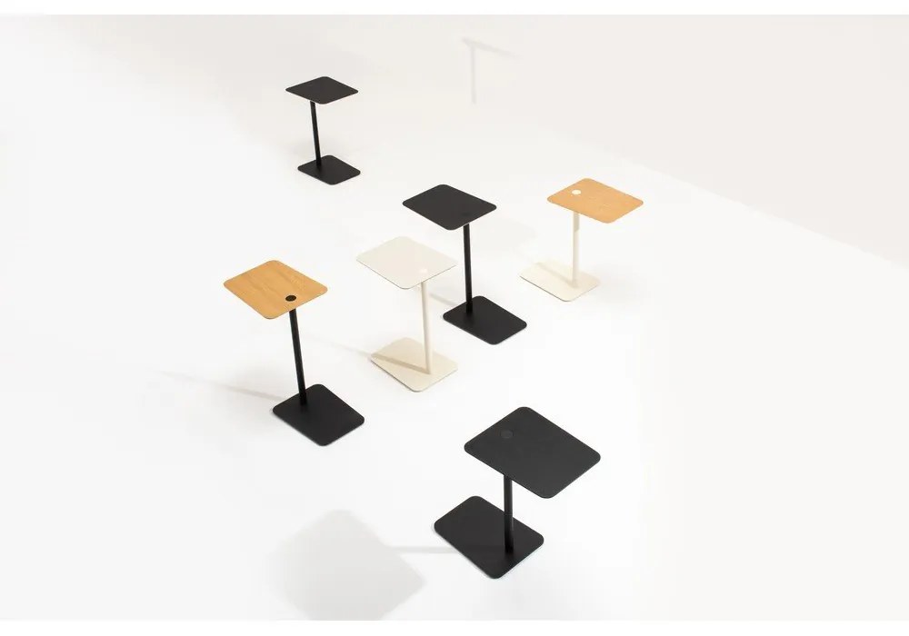 Măsuță auxiliară din metal 42x34.6 cm Loop - Gazzda