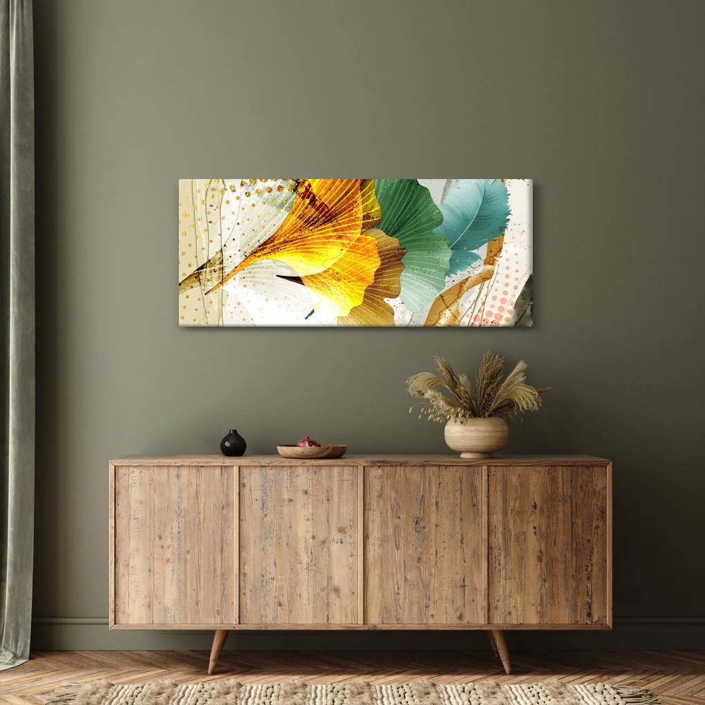 Tablou - Frunze (120x50 cm)