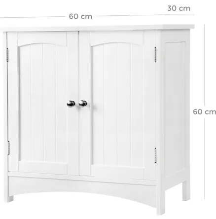 Dulap de baie CLOE alb