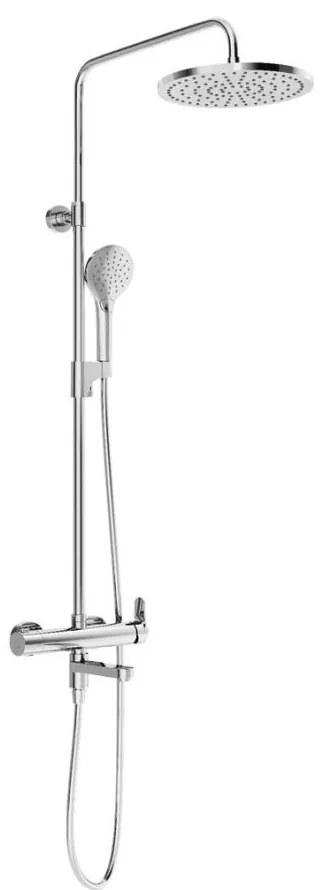 Ravak X07P642 - Set de duș cu baterie, crom lucios