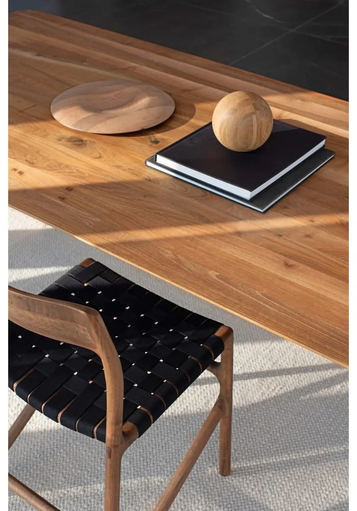 Scaun de dining negru/maro Fawn – Gazzda