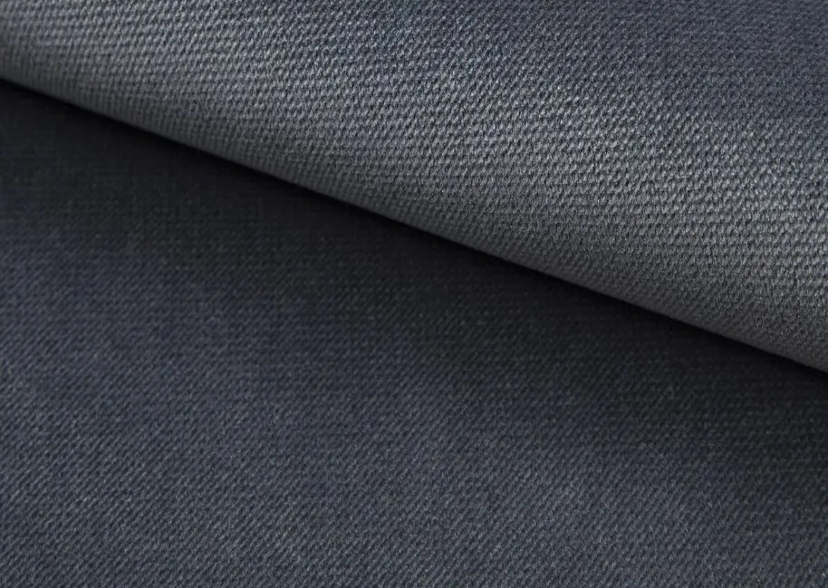 Reducere Canapea Coltar Extensibila ZENA, Gri Inchis, Reversibila Calitate II