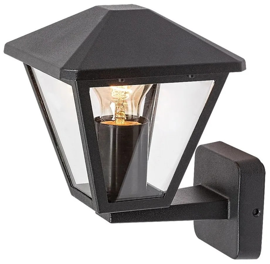 Aplica pentru iluminat exterior design modern IP44 Paravento negru