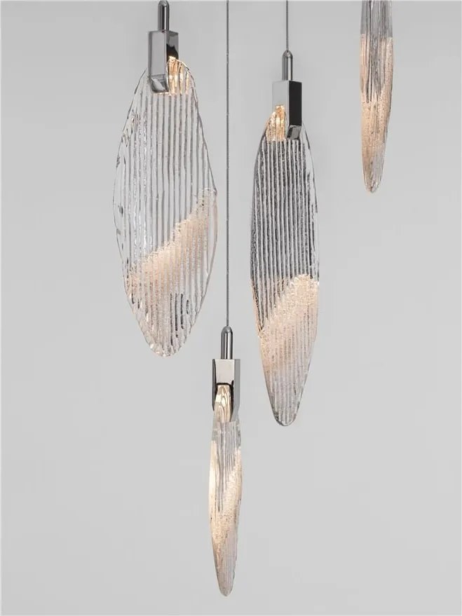 Lustra LED suspendata design decorativ SERIQ D-40cm