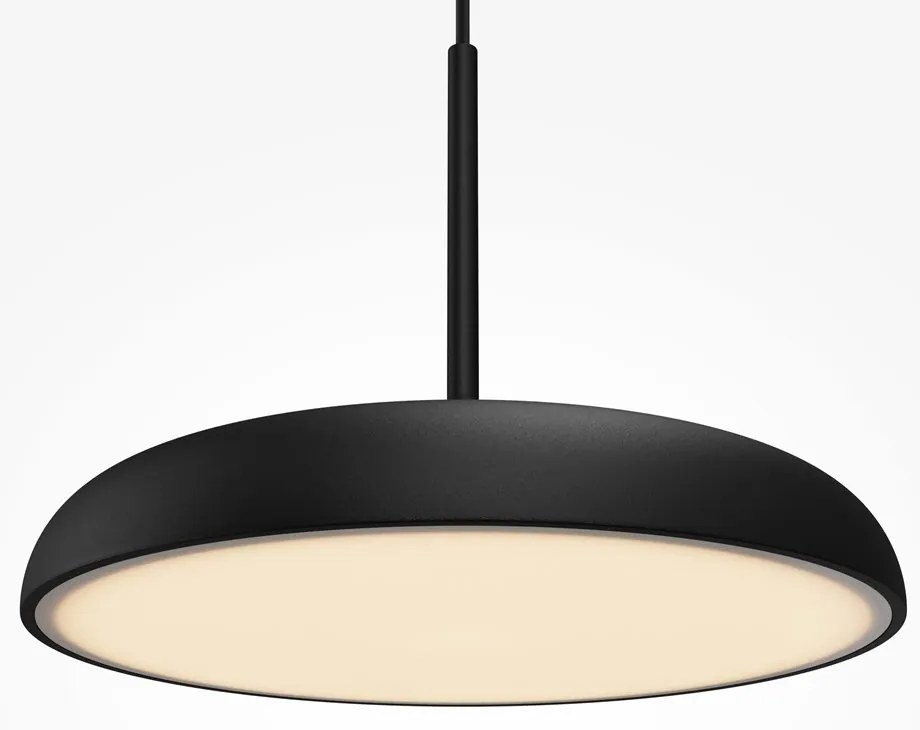 Lustra/Pendul LED design modern Gerhard 40cm negru