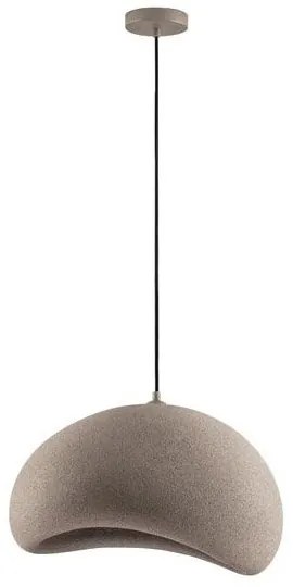 Lustra suspendata design modern, Stone Brown, AERE, L 50cm
