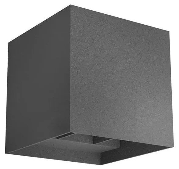 Redo 90296 - Aplică LED de exterior VARY, 2xLED/10W/230V, IP54, antracit