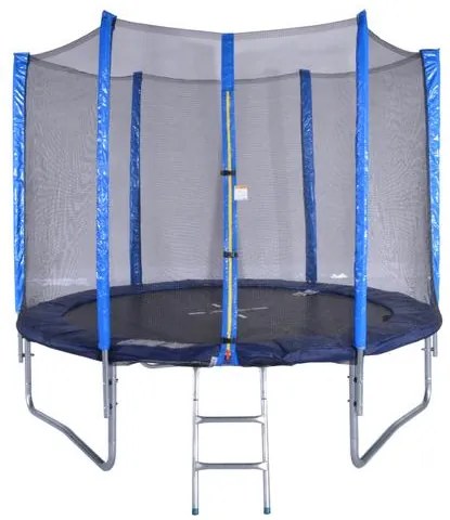 Set trambulină cu scară, 250 cm