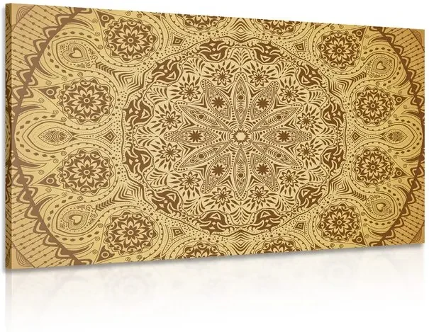 Tablou Mandala ornamentală cu dantelă
