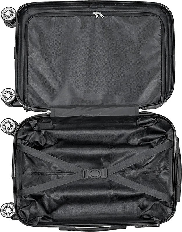 TraveLux Pro VIII set valiză rulantă aur roz