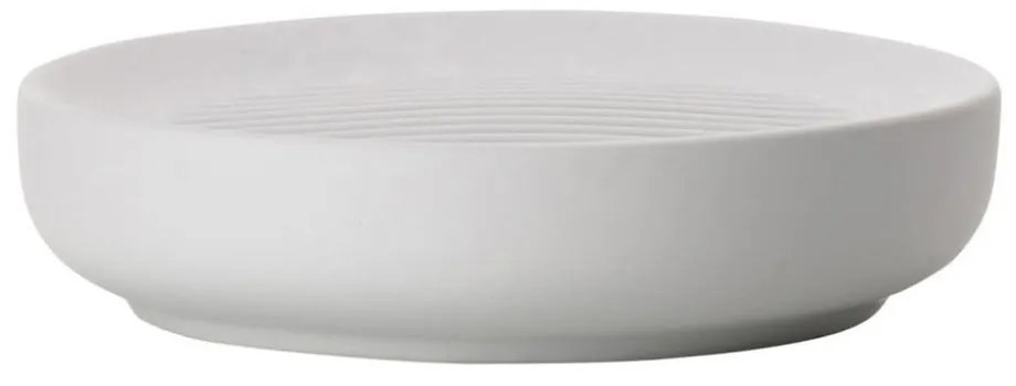 Savonieră din ceramică Zone Soft Grey, gri deschis