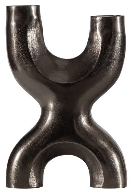 Suport metalic pentru lumânare WOOOD Don X, negru