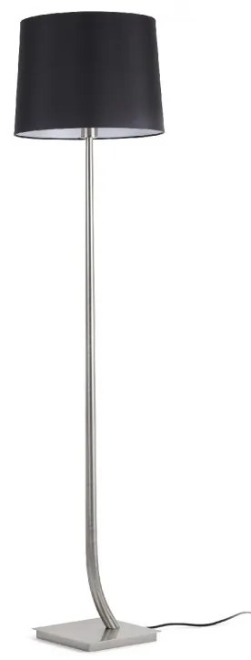 Lampadar / Lampa de podea eleganta design clasic REM nickel/negru