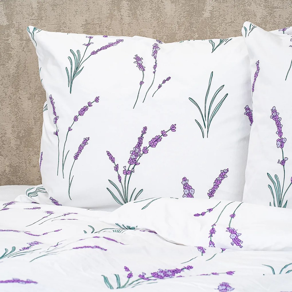 Lenjerie de pat din bumbac 4Home Lavender, 140 x200 cm, 70 x 90 cm, 140 x 200 cm, 70 x 90 cm