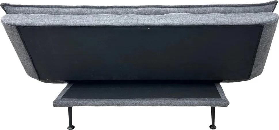 Canapea extensibila, Tesatura gri texturat JAZZ 195cm