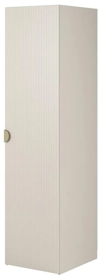 Dulap cu haine Moonie XV (gri bej + alb). 1099607