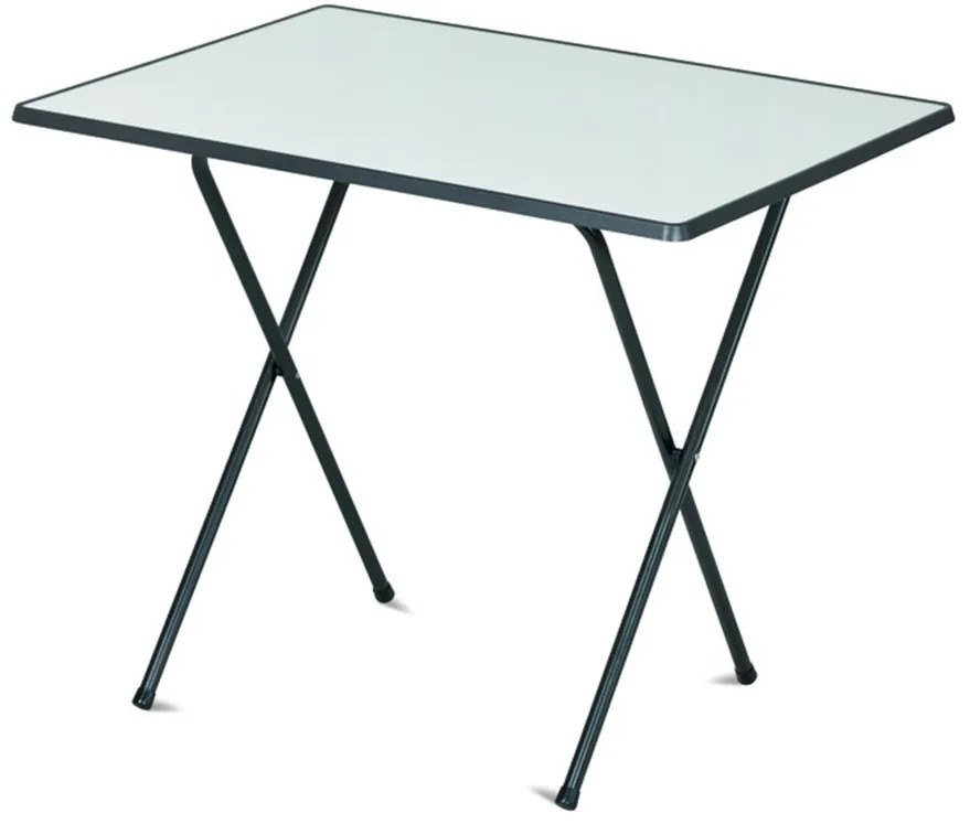 Stôl 60x80 camping sevelit antracit / biela