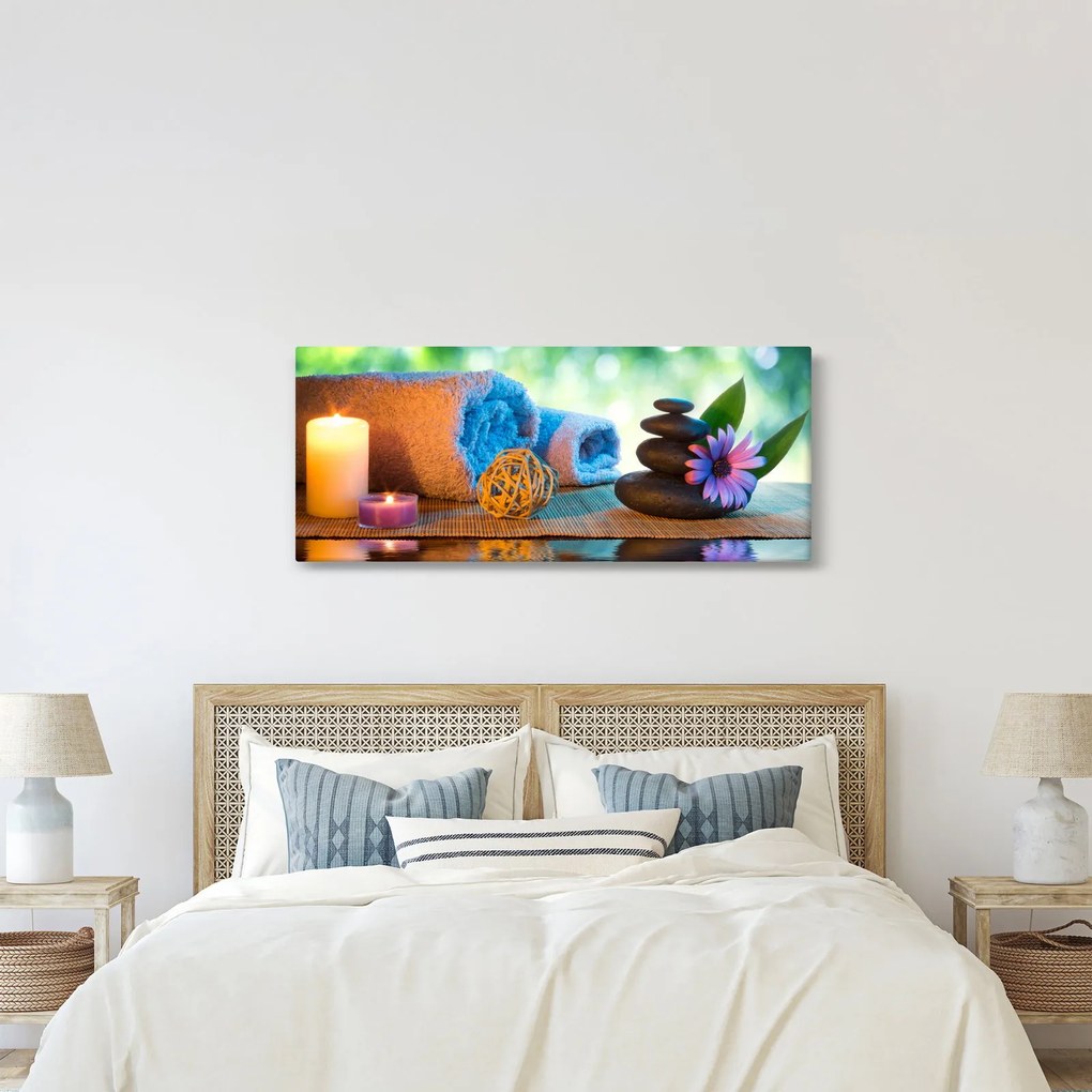 Tablou - Relaxare masaj pictura (120x50 cm)