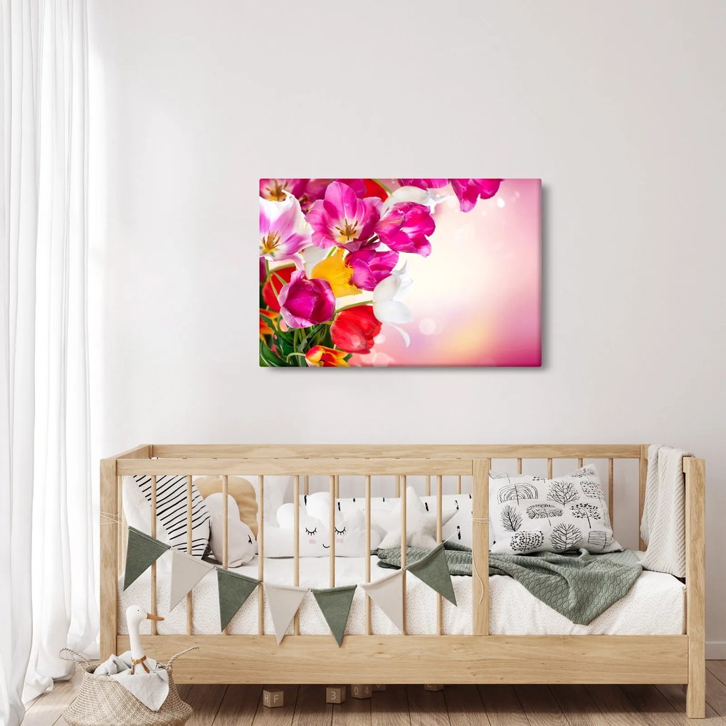 Tablou cu lalele (90x60 cm)