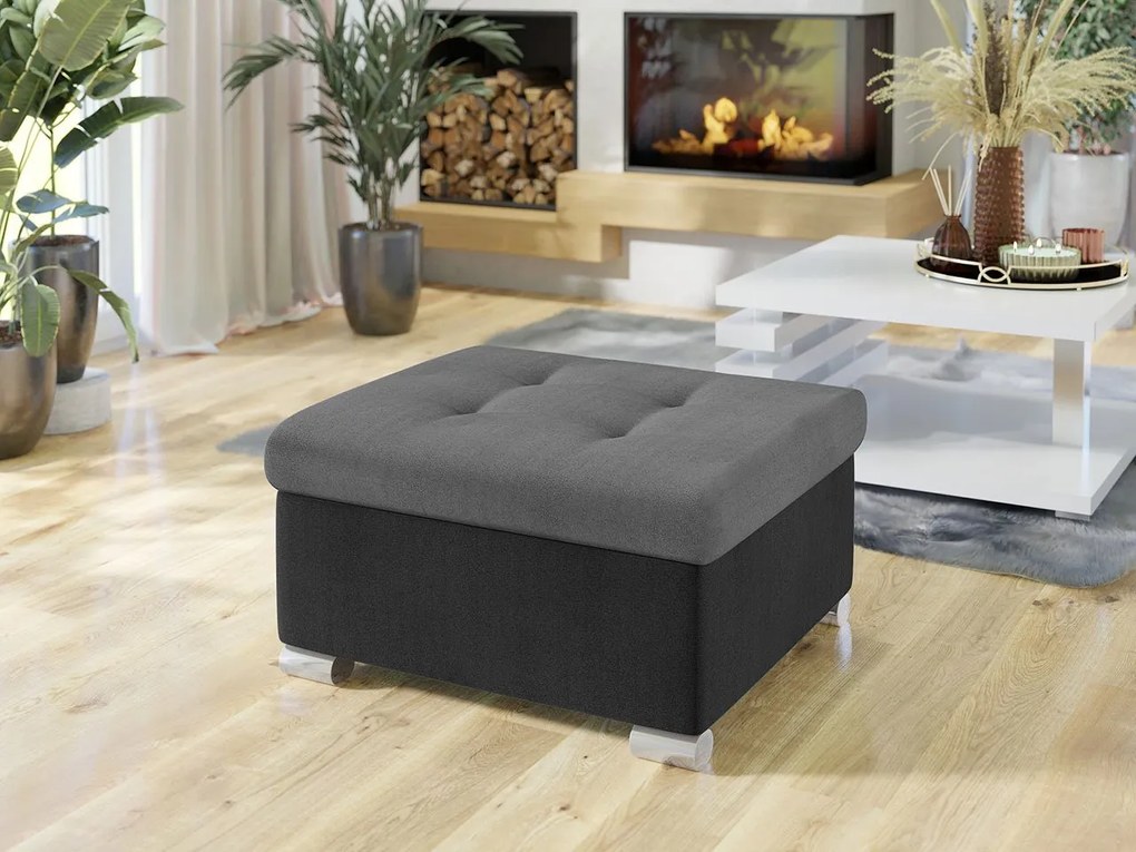 Taburete Toneda mic (Gri + Gri închis) . Promo -16%. 1106062