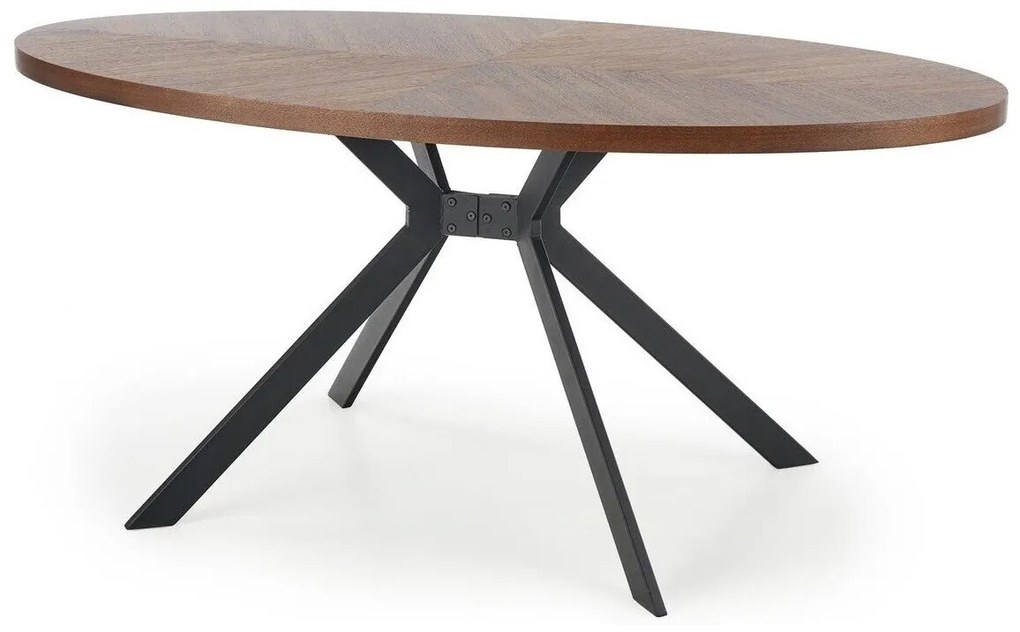 Set de mese Houston 118375x90x170cm, 71 kg, Numărul de locuri: 4, Oval