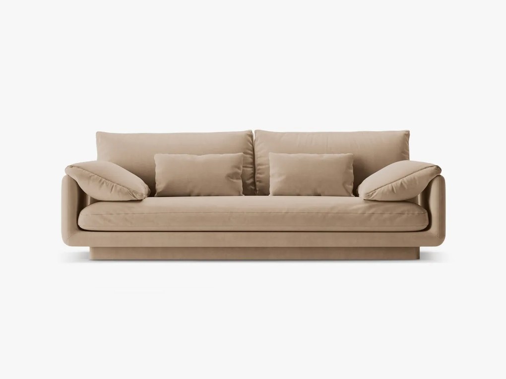 Canapea Torino 3 locuri catifea L220 cm