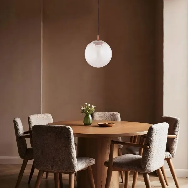 Lustră pe cablu Argon 8829 SACRAMENTO 1xGX53/8W/230V transparent/maro