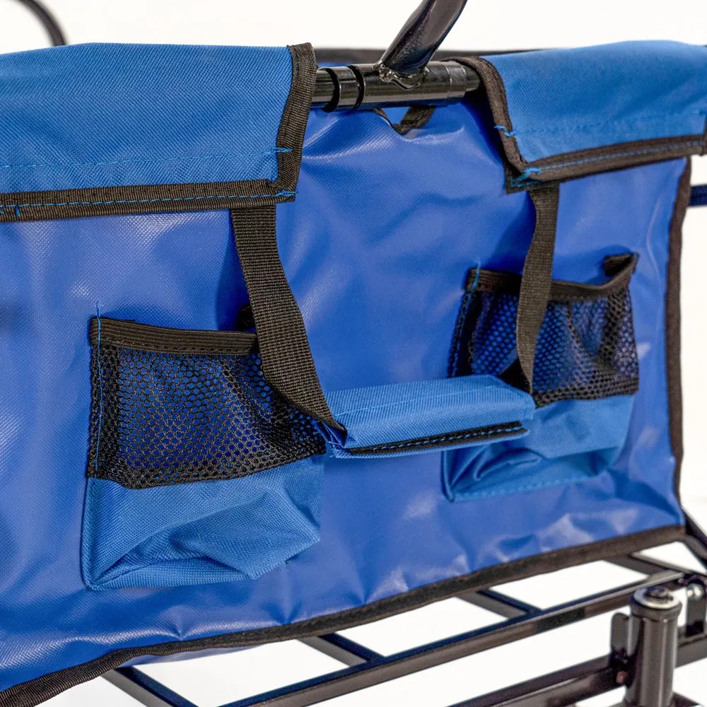 Cărucior de plajă pliabil pentru grădină