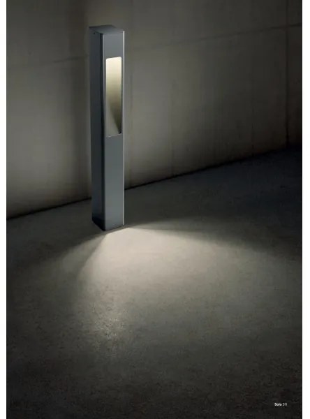 Redo 90672 - Lampă de exterior SOLO, 1 x GU10, 35 W, 230 V, 70 cm, IP65, antracit