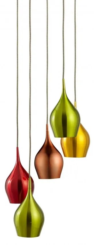 Lustra moderna design multicolor Vibrant 5L 6465-5 SRT