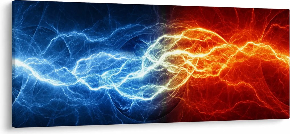 Tablou cu tensiunea de curent (120x50 cm)