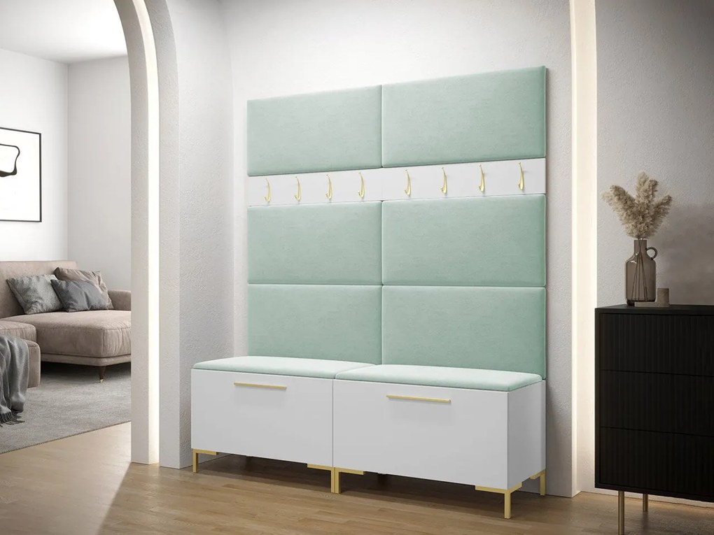 Set mobilier hol Frisala II (Alb) (Manila 11). 1060432