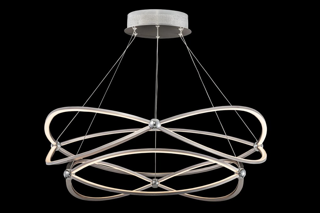 Suspensie Weave Maytoni Led, Nickel, MOD062PL-L103CH3K, Germania