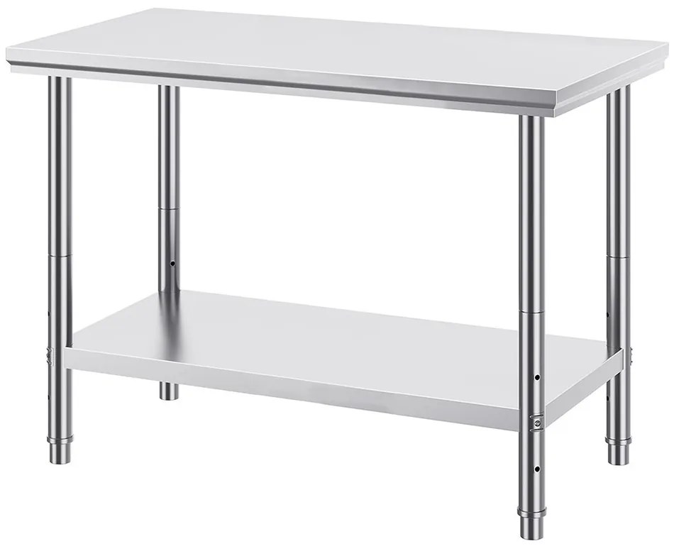 Masă de bucătărie din oțel inoxidabil