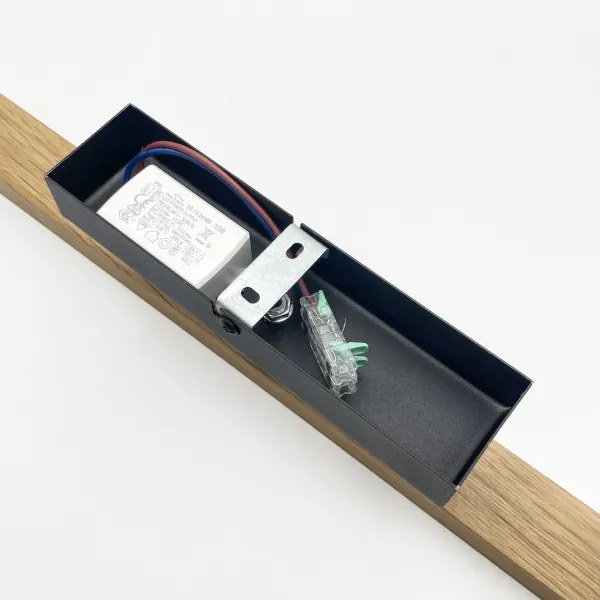 Lampă LED pentru tablouri VERDE LED/5,5W/230V 3000K 46 cm stejar/negru