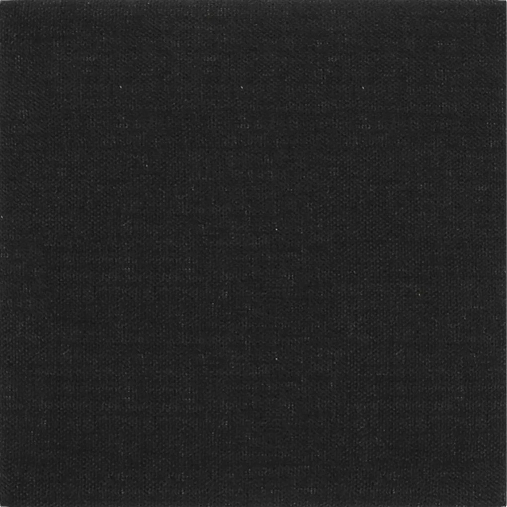 vidaXL Tăblie de Pat pentru Perete 12 pcs Negru 30 x 30 cm țesătură
