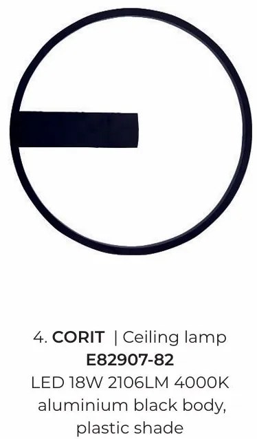 Plafoniera LED design minimalist CORIT 42,5cm