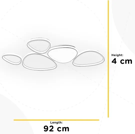 Plafonieră LED ONLI ROMEO LED/48W/230V 4000K alb