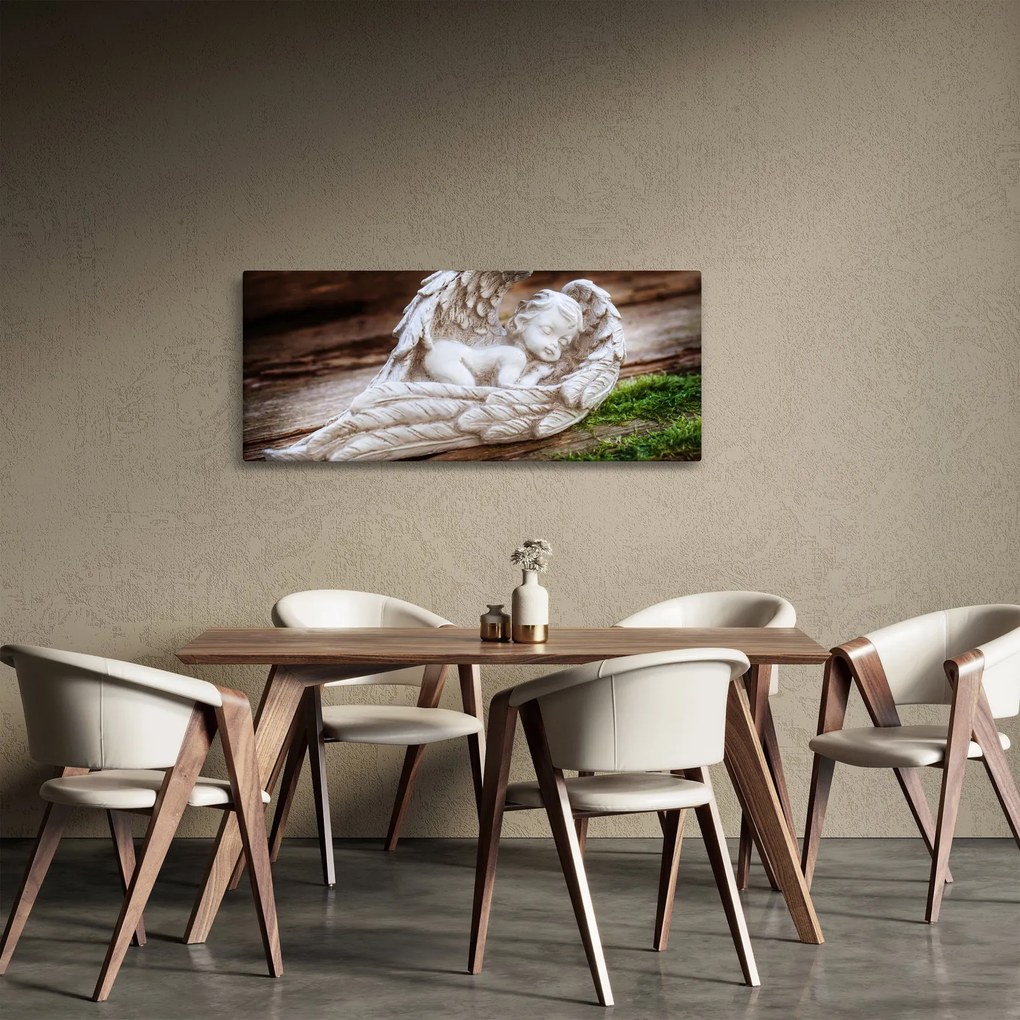 Tablou - Îngeraș dormind (120x50 cm)