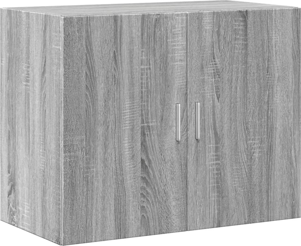 vidaXL Dulap de perete, gri sonoma, 80x42,5x64 cm, lemn compozit