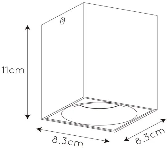 Spot LED dimabil Lucide 09913/05/36 BENTOO 1xGU10/5W/230V gri