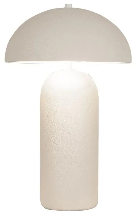 Veioza/Lampa de masa design decorativ Sidney alba