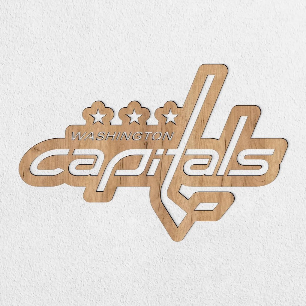 DUBLEZ | Logo 3D NHL pentru perete - Washington Capitals